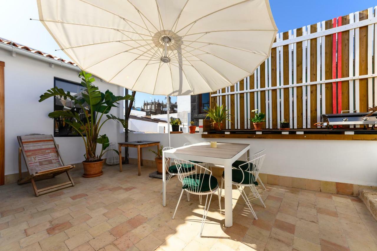 Open Air Historic Penthouse Vegueta Las Palmas de Gran Canária Exterior foto